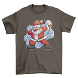 Santa claus christmas dabbing t-shirt