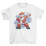 Santa claus christmas dabbing t-shirt