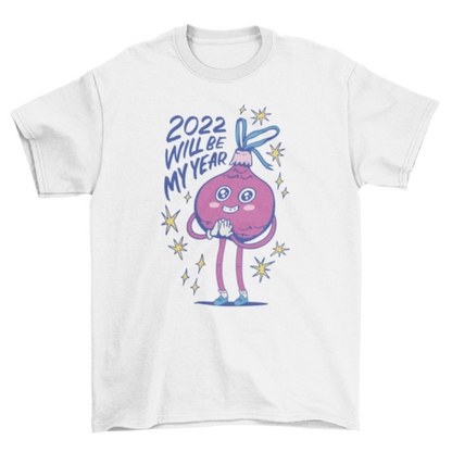 Christmas ornament New Year quote t-shirt