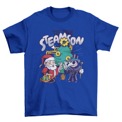 Steampunk Christmas t-shirt design