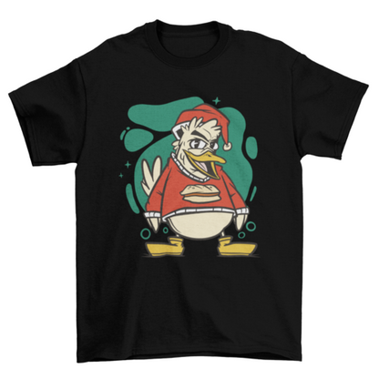 Christmas seagull t-shirt