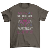 Feminist christmas ugly sweater t-shirt