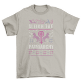 Feminist christmas ugly sweater t-shirt