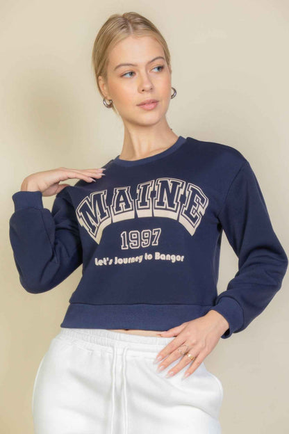 New Arrival – Graphic Drop Shoulder Sweatshirt – New Arrival Now Live