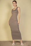 Solid Basic Maxi Dress