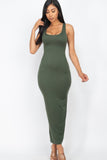 Solid Basic Maxi Dress