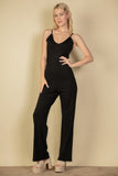 V-neck Camisole Jumpsuit