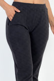 Ribbed Side Pocket Joggers