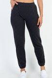 Ribbed Side Pocket Joggers