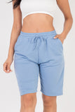 French Terry Bermuda Shorts