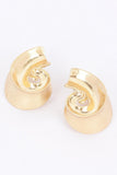 Gold Plated Metal Earring