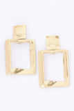 Gold Plated Metal Earring