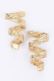 Gold Plated Metal Earring