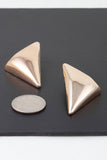 Modern Triangular Stud Earrings