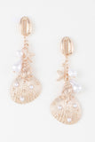 Pearled Under The Sea Drop Earrings