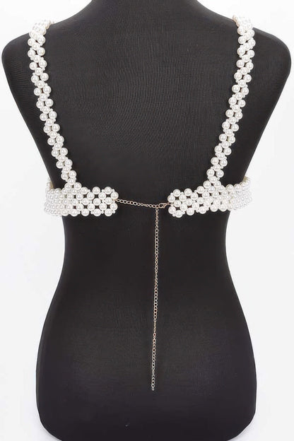 Faux Pearl Bra Top – New Arrival Now Live