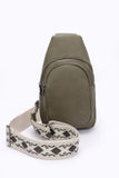 Faux Leather Sling Bag W/multi Color | Handbags On Sale | NaughtySmileFashion