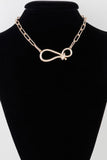 Knotted Up Chain Necklace