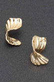 Gold Plated Metal Earring