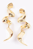 Metal Gold Plated Earring