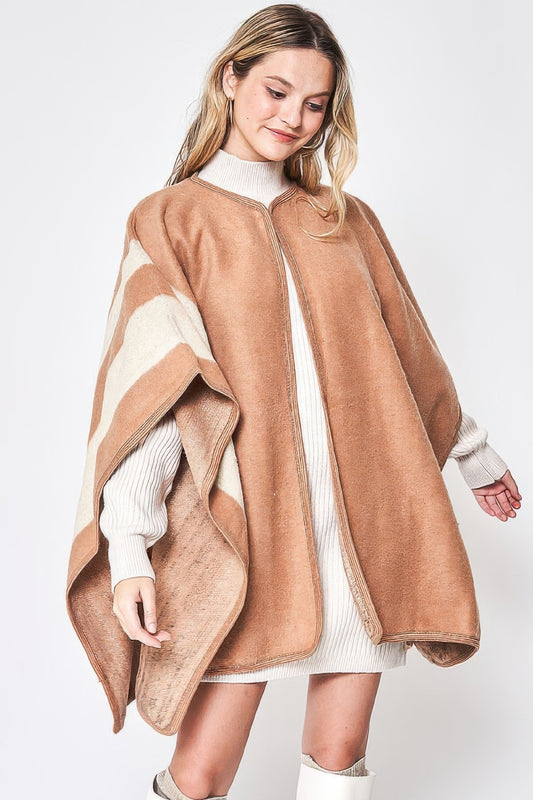 New Arrival – Side Border Ruana – New Arrival Now Live