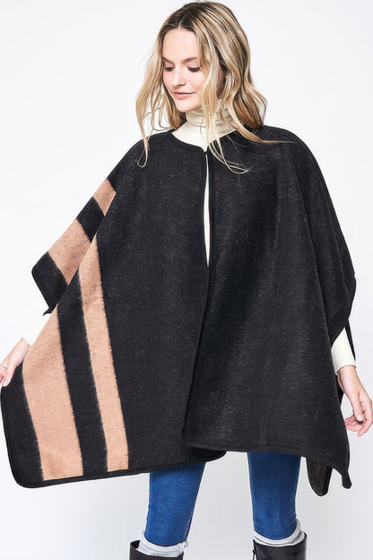 Side Border Ruana – New Arrival Now Live