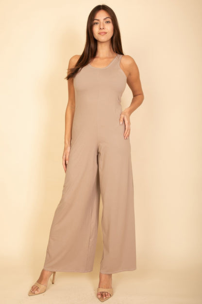 New Arrival – Sleeveless Tank Wide Leg Jumpsuit – New Arrival Now Live