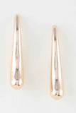 Abstract Wave Teardrop Earrings