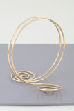 Twin Spiral Loop Arm Cuff