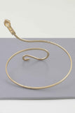 Jeweled Snake Arm Cuff