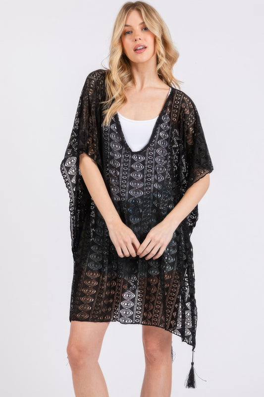 New Arrival – Crochet Lace Tassel Cover Up – New Arrival Now Live