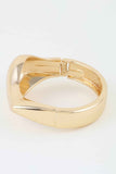 Shiny Teardrop Cuff Bracelet
