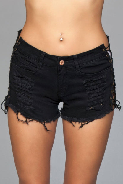 Looped In Distressed Shorts – New Arrival Now Live