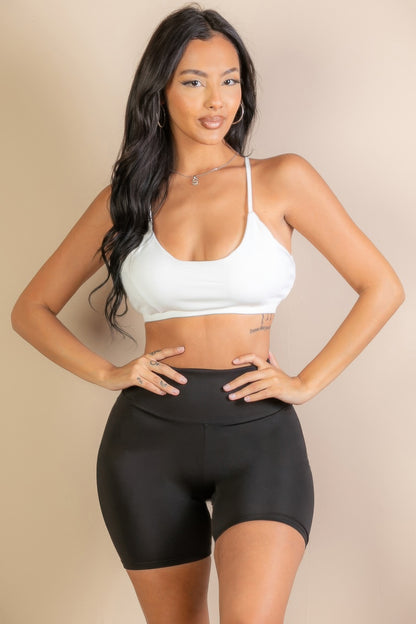 New Arrival – Racerback Cutout Sports Bra – New Arrival Now Live