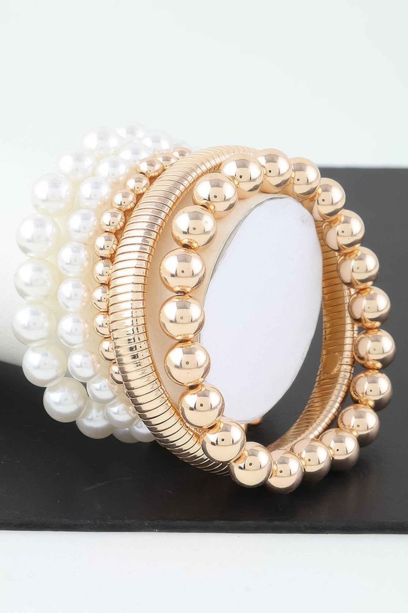 New Arrival – Multi Pearl Beaded Bracelet – New Arrival Now Live