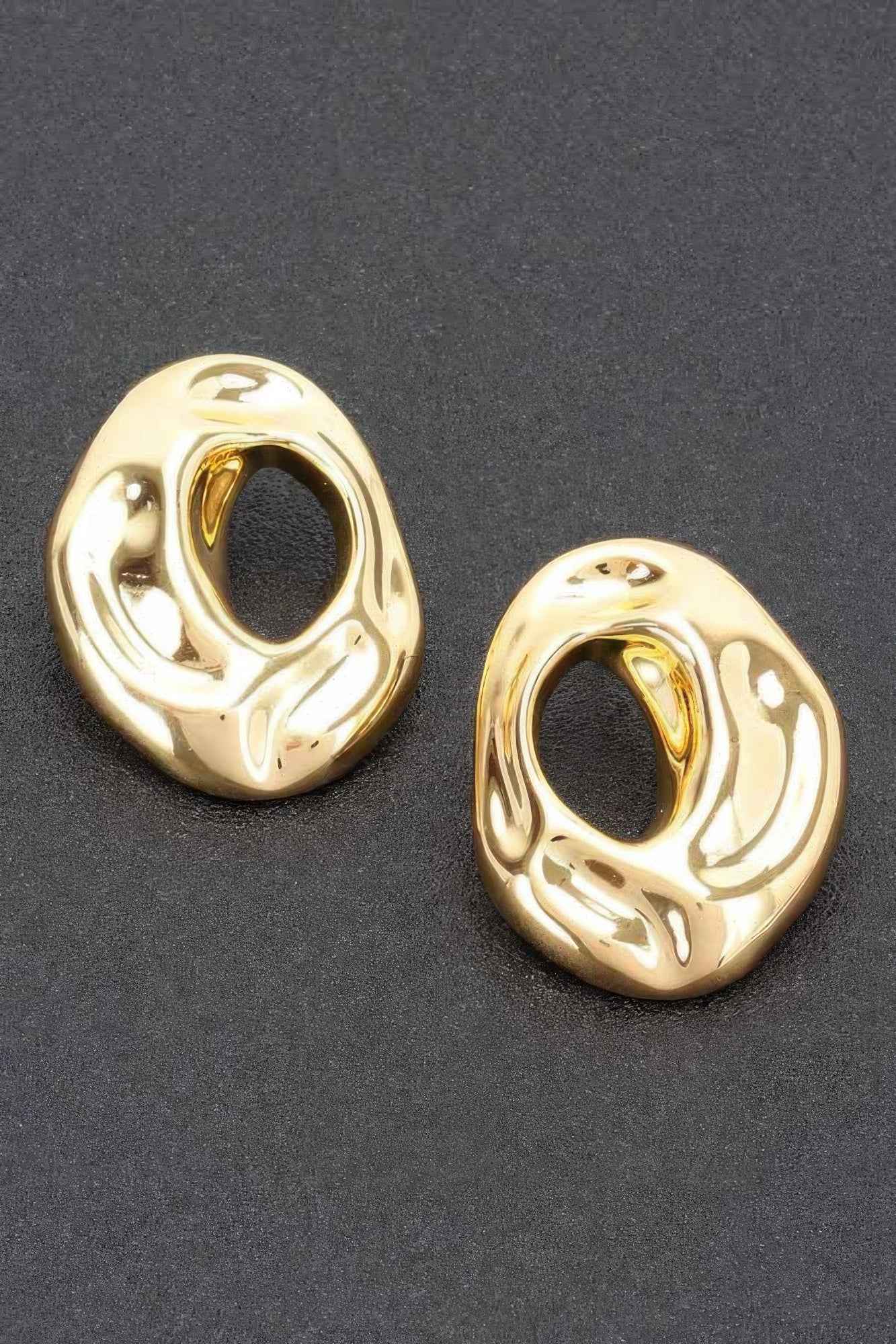 New Arrival – Metal Gold Dip Earring – New Arrival Now Live