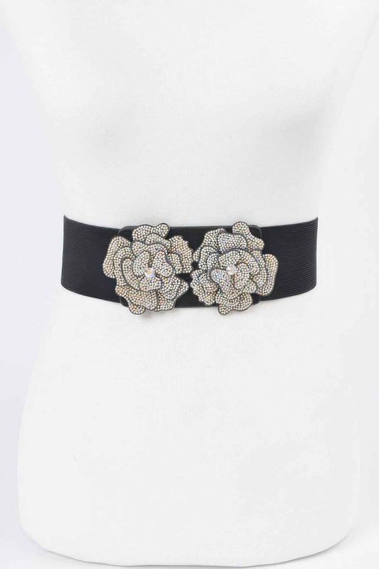 New Arrival – Ab Stone Flower Elastic Belt – New Arrival Now Live