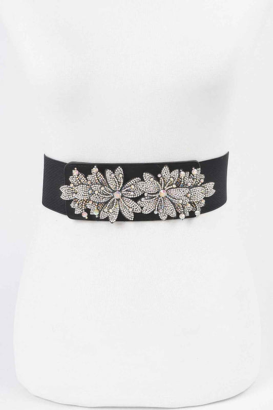 New Arrival – Ab Stone Flower Elastic Belt – New Arrival Now Live