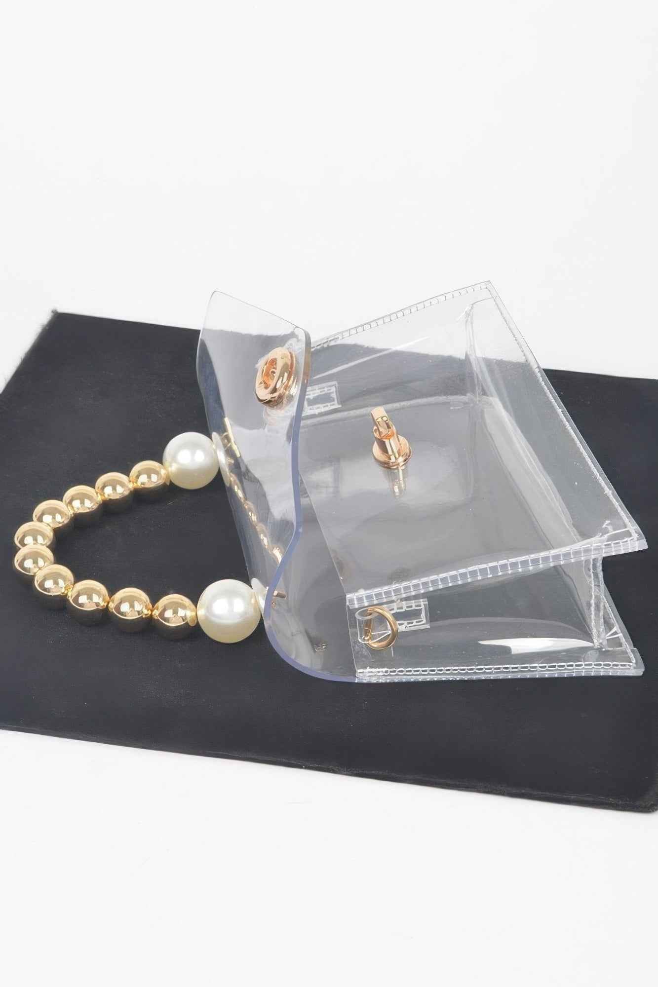 Transparent Ccb Handle Flap Clutch – New Arrival Now Live