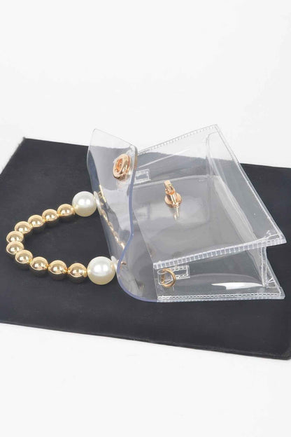 Transparent Ccb Handle Flap Clutch – New Arrival Now Live
