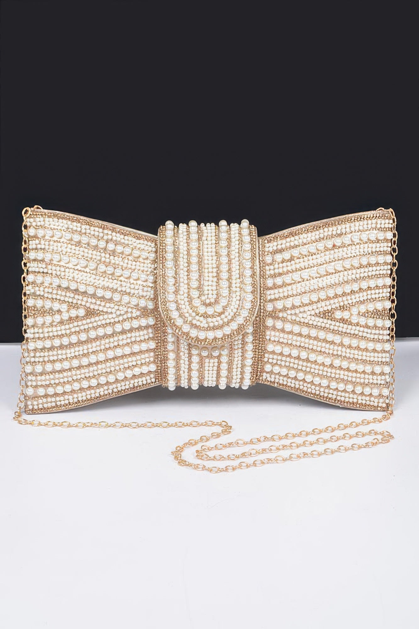 New Arrival – Rhinestone And Pearl Party Clutch – New Arrival Now Live