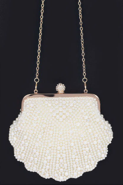 New Arrival – Faux Pearl Party Clutch – New Arrival Now Live