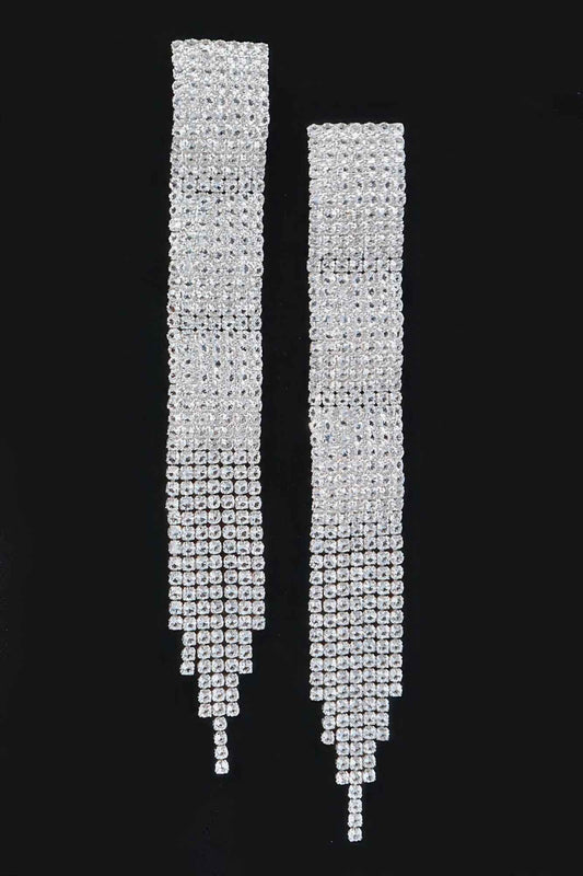 New Arrival – Rhinestone Fringe Earring – New Arrival Now Live