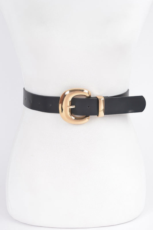 New Arrival – Faux Leather Metal Buckle Belt – New Arrival Now Live