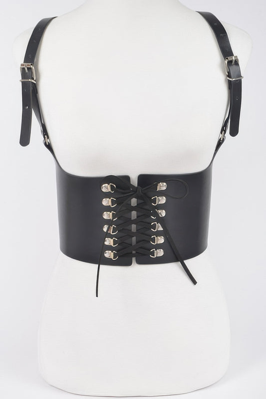New Arrival – Vegan Leather Corset Harness Belt – New Arrival Now Live