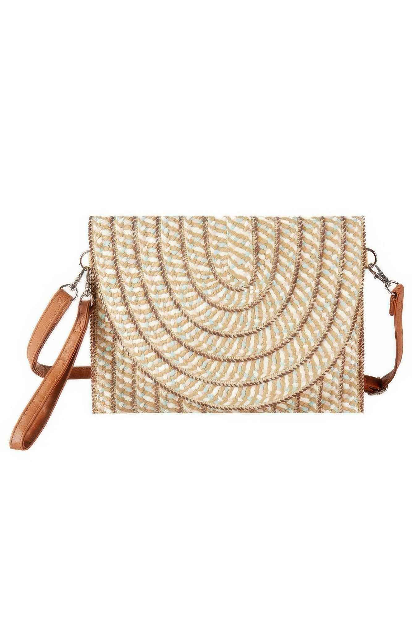 New Arrival – Multi Color Straw Clutch & Crossbody Bag – New Arrival Now Live