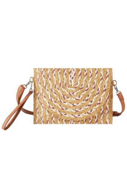 New Arrival – Multi Color Straw Clutch & Crossbody Bag – New Arrival Now Live