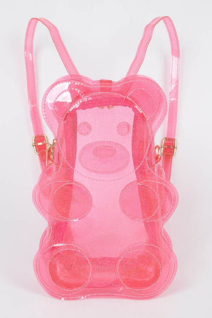 New Arrival – Transparent Teddy Bear Backpack – New Arrival Now Live