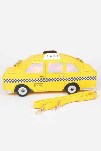 New Arrival – Faux Leather Taxi Novelty Bag – New Arrival Now Live