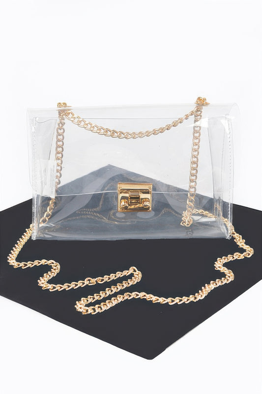 New Arrival – Transparent Chain Crossbody Bag – New Arrival Now Live